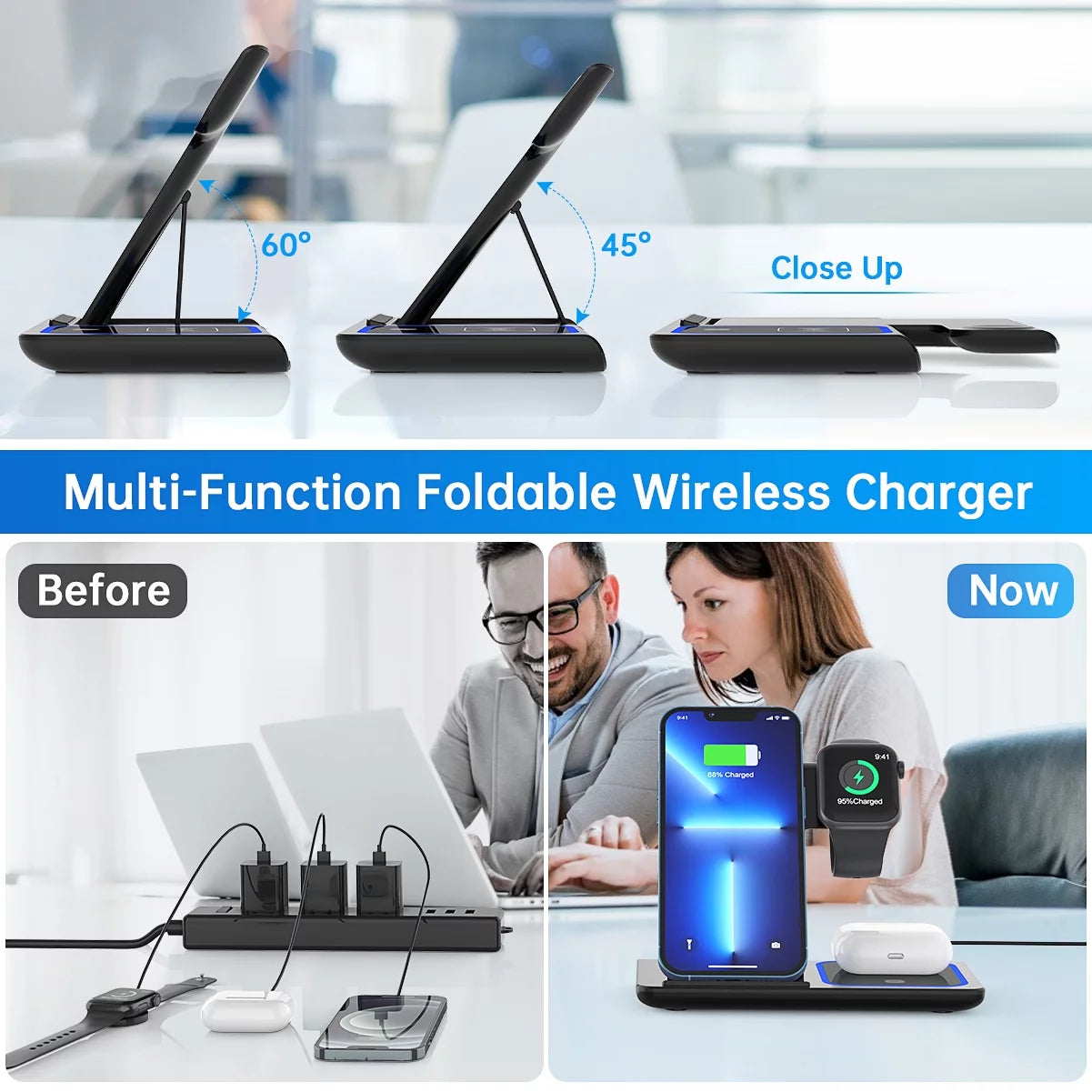 3-in-1 Wireless Charging Station