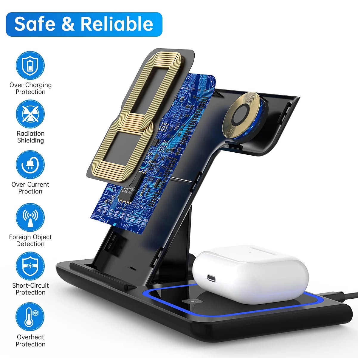 3-in-1 Wireless Charging Station