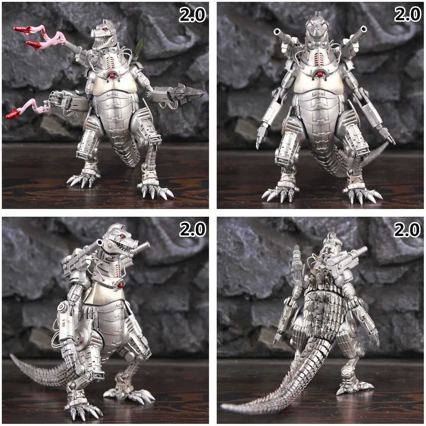 Machinery Monster Mecha Gojira 20Cm 8" Action Figure 2018 Movie Ready Player One Edition Head to Tail 28Cm Toys Doll Model
