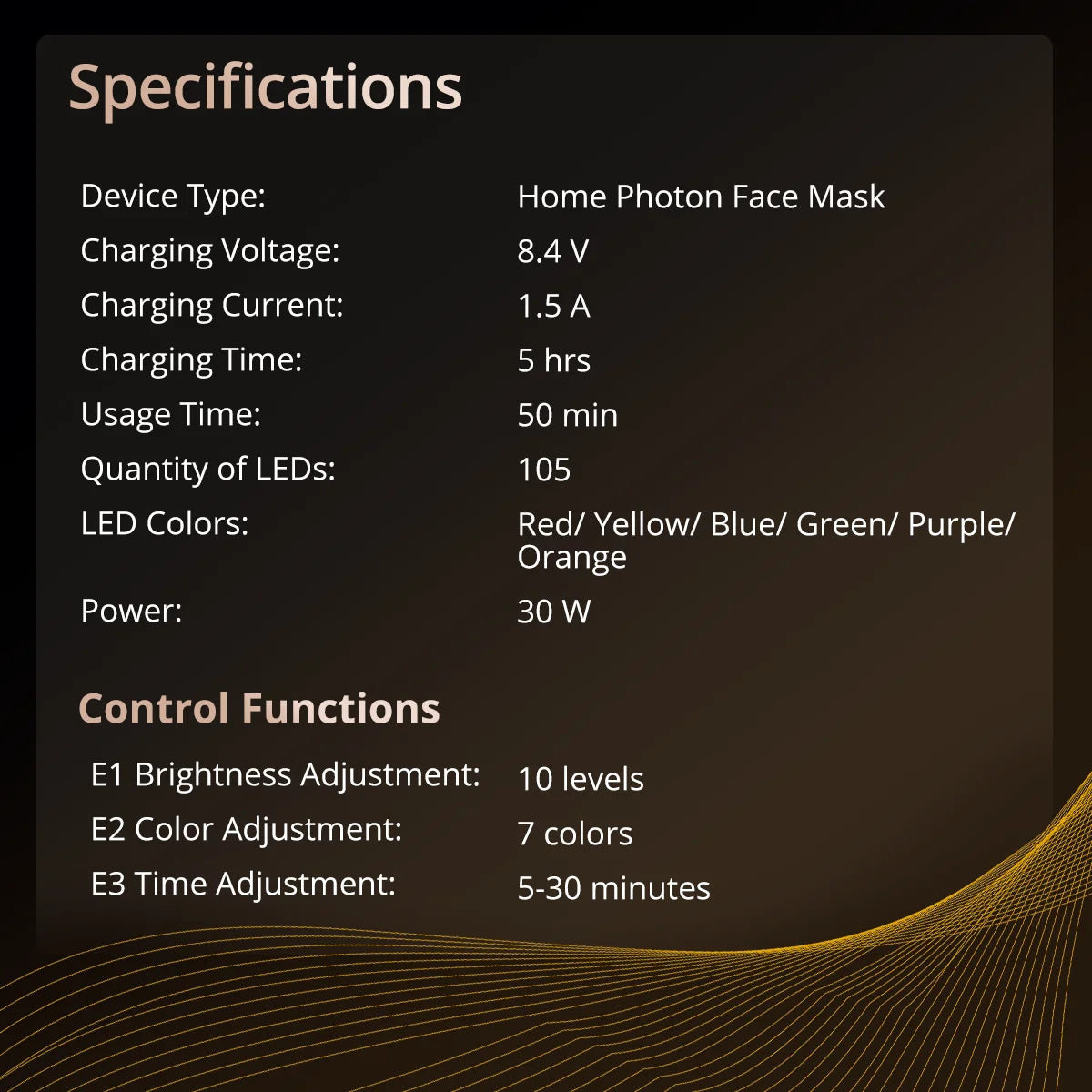 LED Light Therapy Face Mask for Anti-Aging & Skin Tone