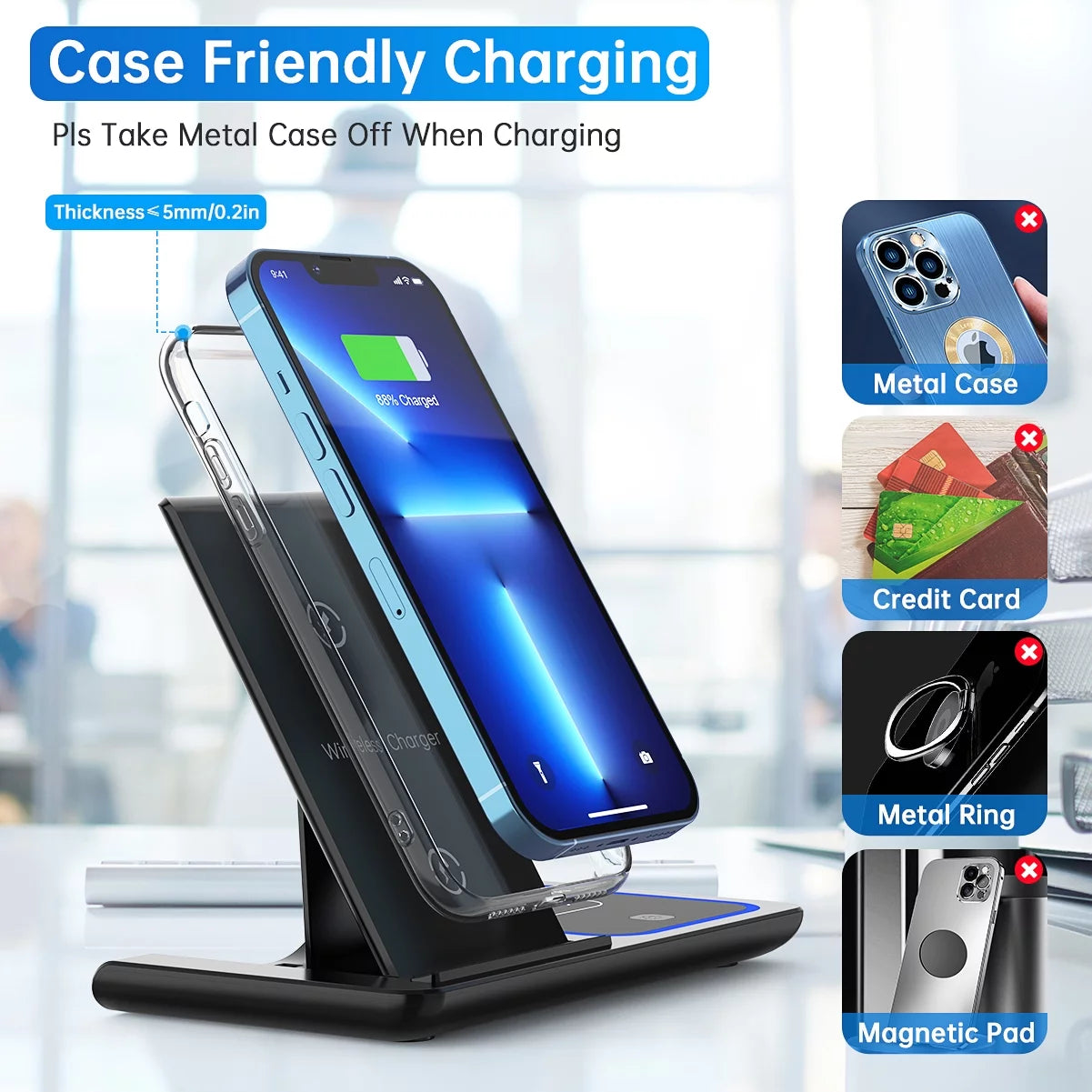 3-in-1 Wireless Charging Station