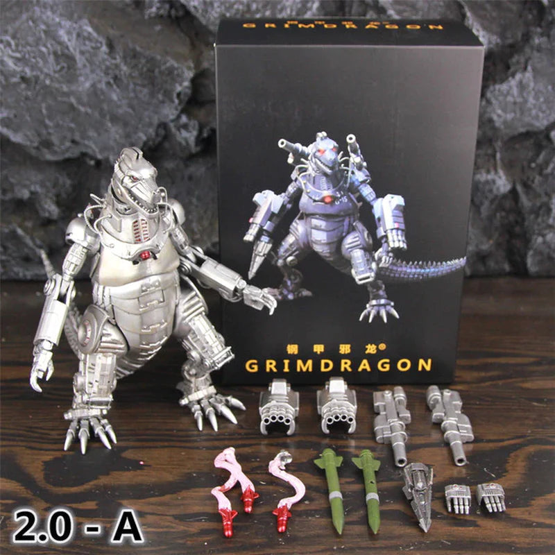 Machinery Monster Mecha Gojira 20Cm 8" Action Figure 2018 Movie Ready Player One Edition Head to Tail 28Cm Toys Doll Model