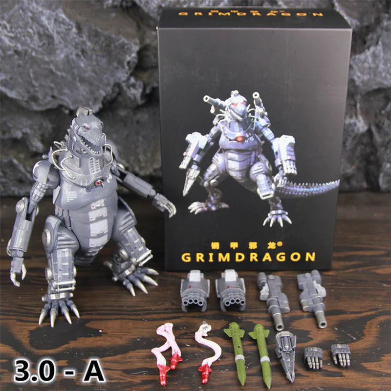 Machinery Monster Mecha Gojira 20Cm 8" Action Figure 2018 Movie Ready Player One Edition Head to Tail 28Cm Toys Doll Model