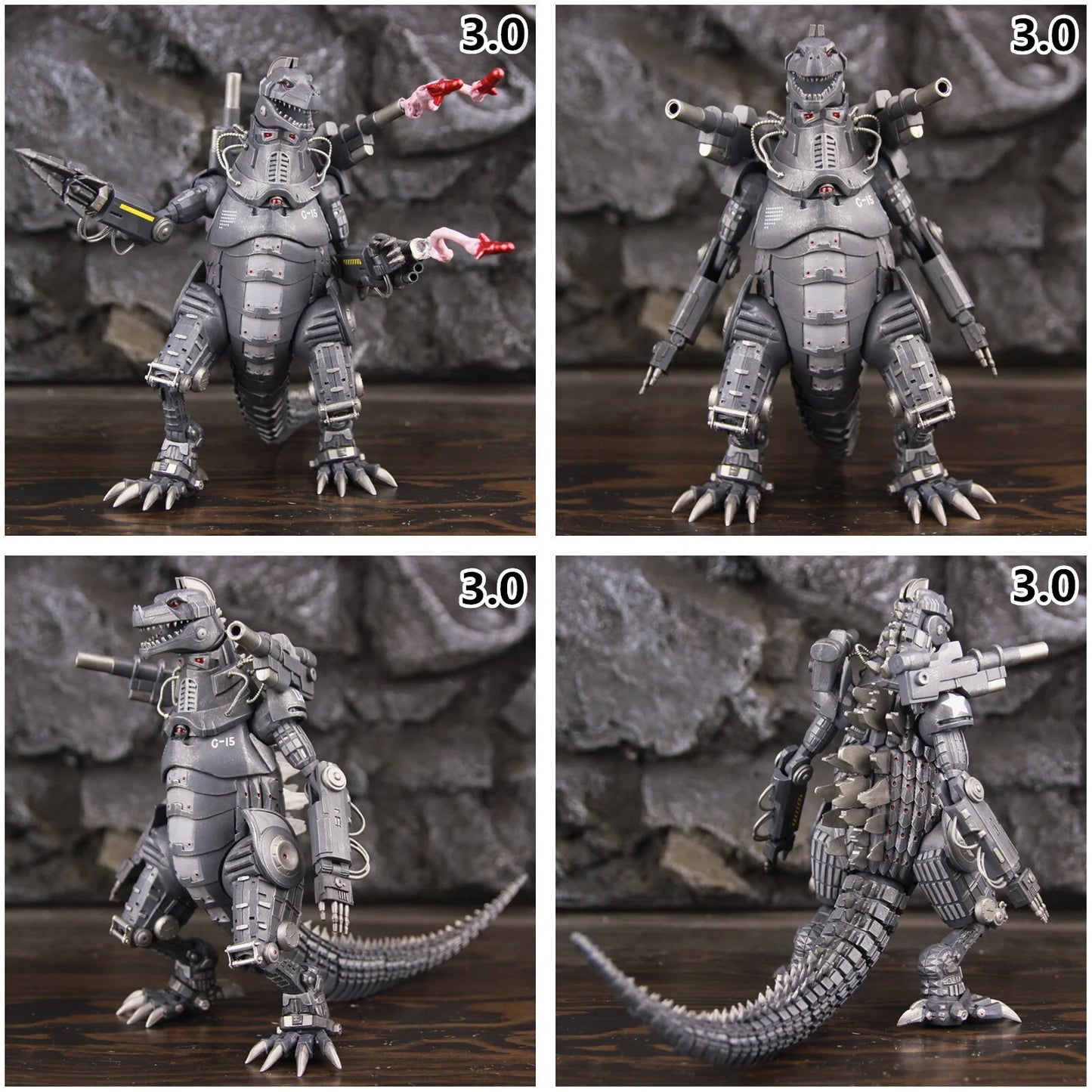 Machinery Monster Mecha Gojira 20Cm 8" Action Figure 2018 Movie Ready Player One Edition Head to Tail 28Cm Toys Doll Model