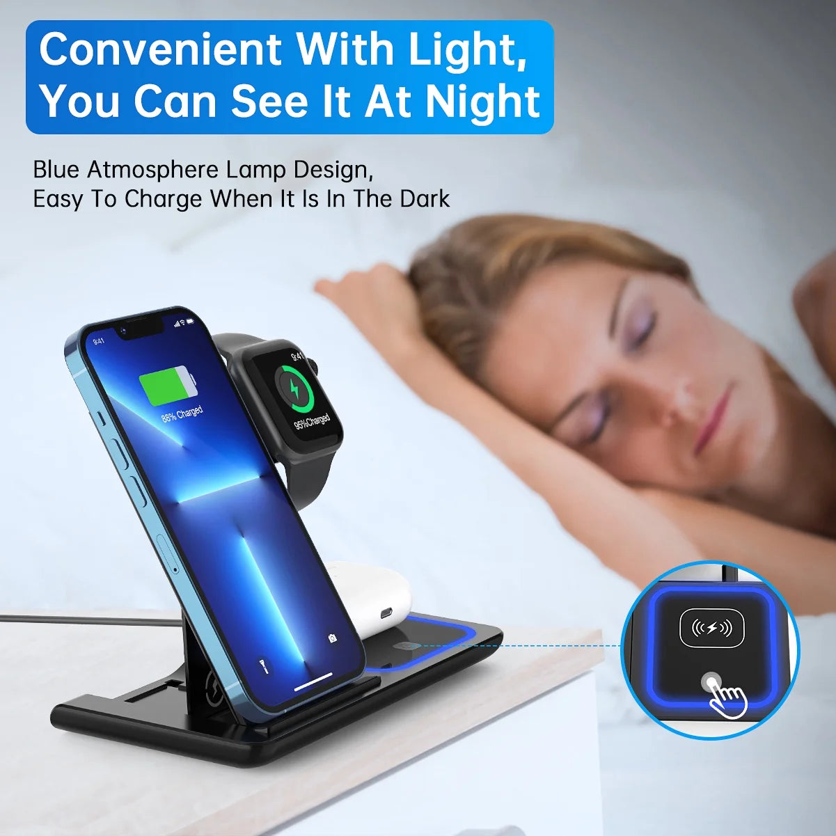 3-in-1 Wireless Charging Station