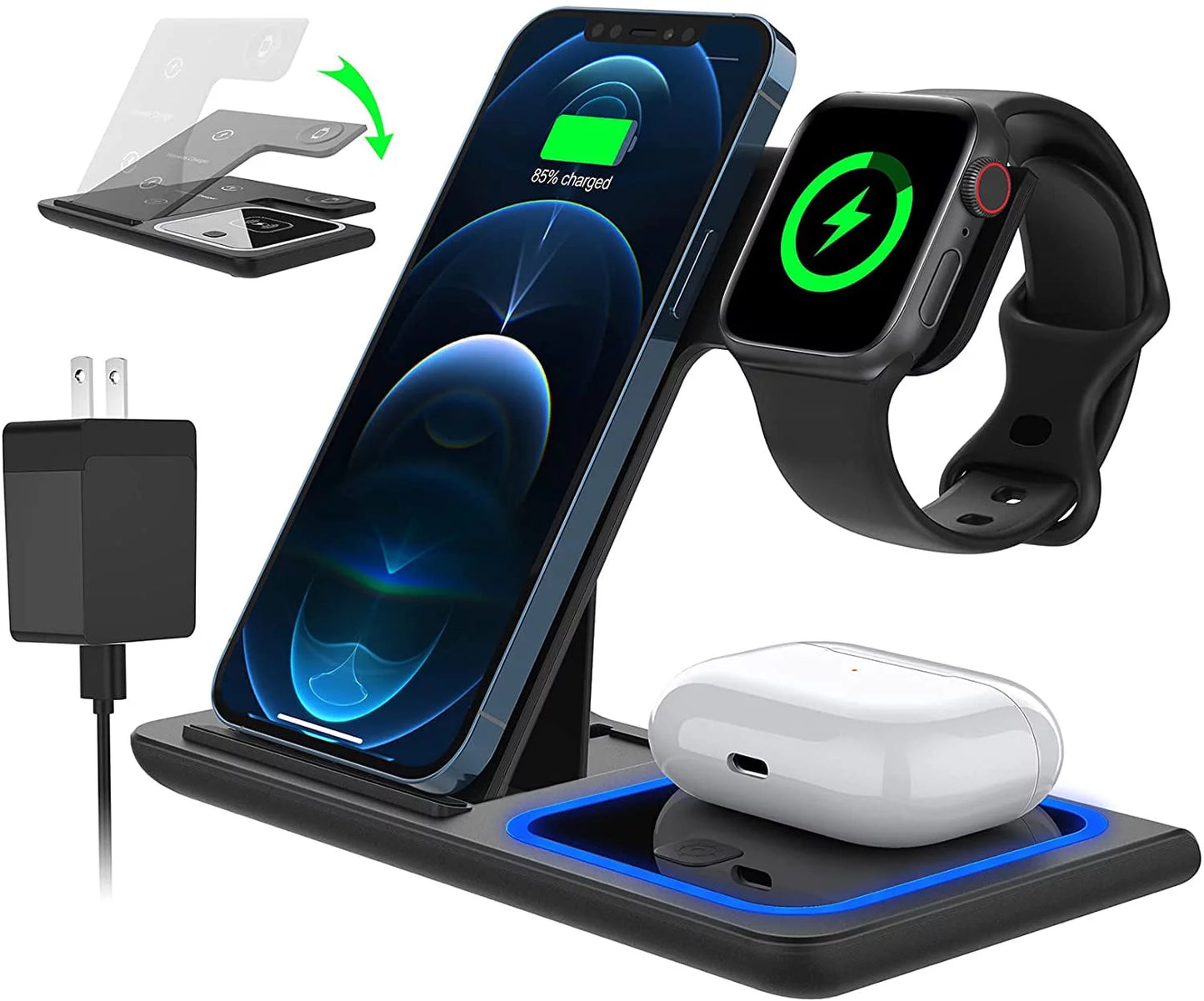 3-in-1 Wireless Charging Station