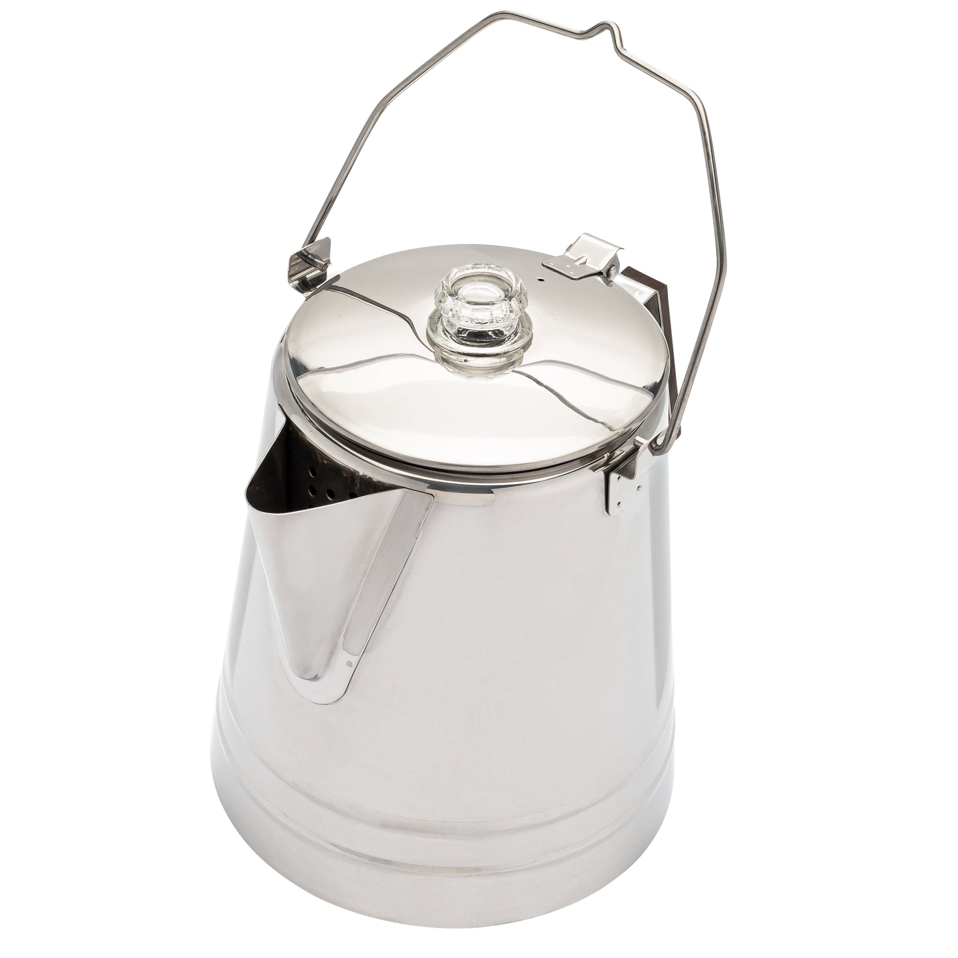 Scoutmaster 24-Cup Stainless Steel Coffee Percolators