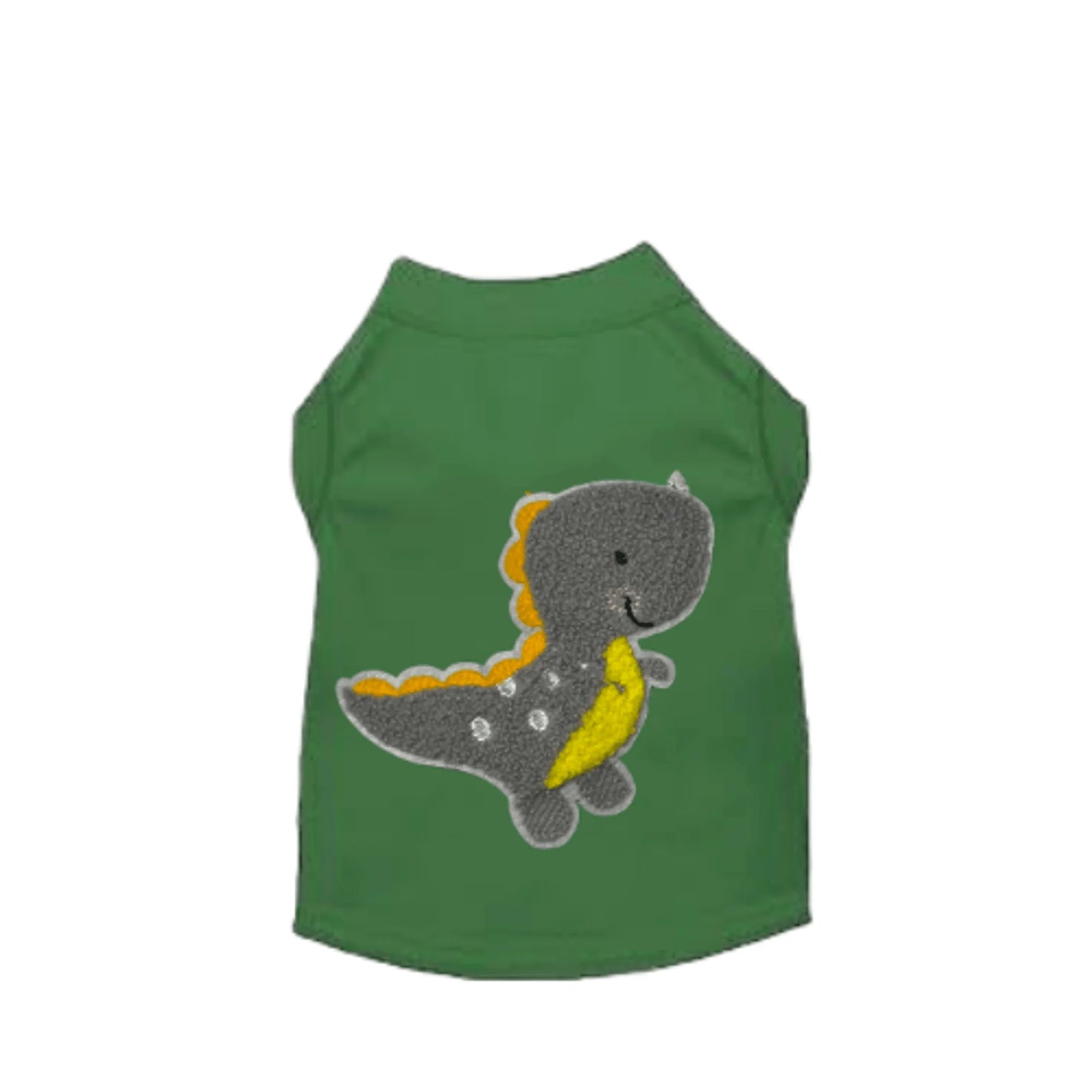 Embroidered Dinosaur Baby Tee