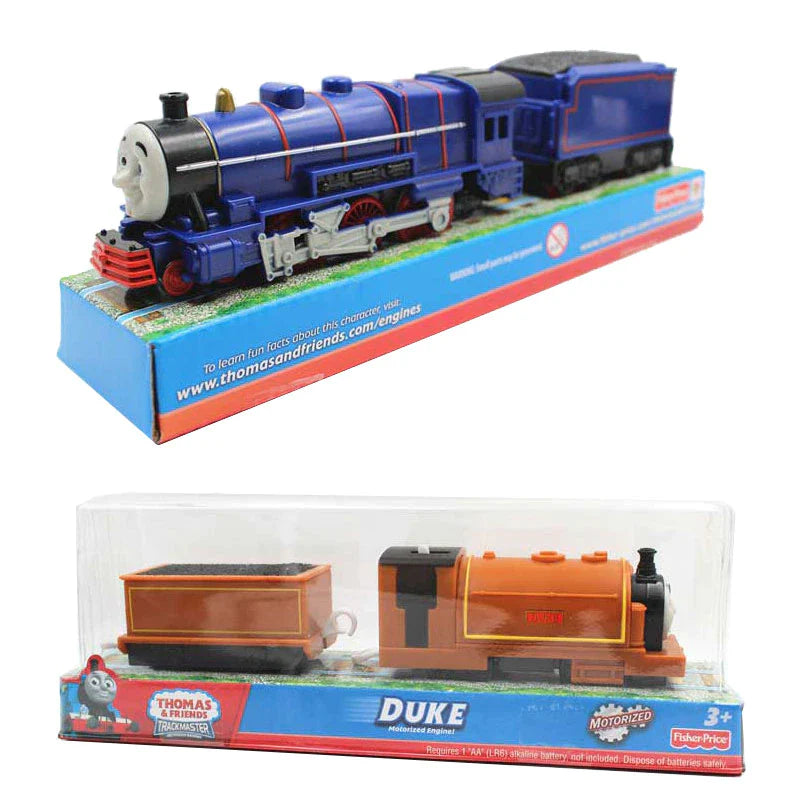 Thomas and Friends Plastic Electric Track Master Thomas Hank Duke Spencer Ben and Carriage Set Toy Model Children Christmas Gift