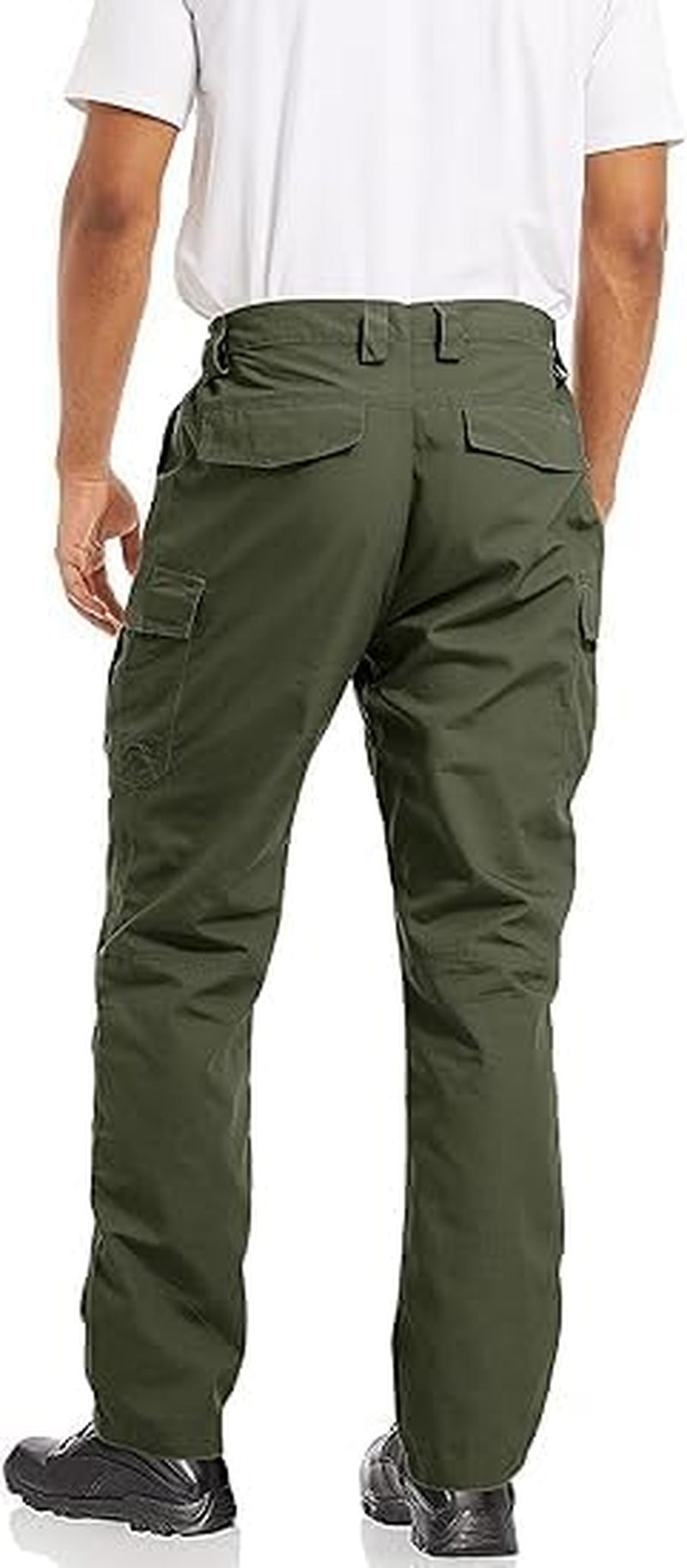 Men's Tactical Cargo Pants: 9 Pockets, Ripstop, Water-Repellent, Perfect for Work & Outdoor