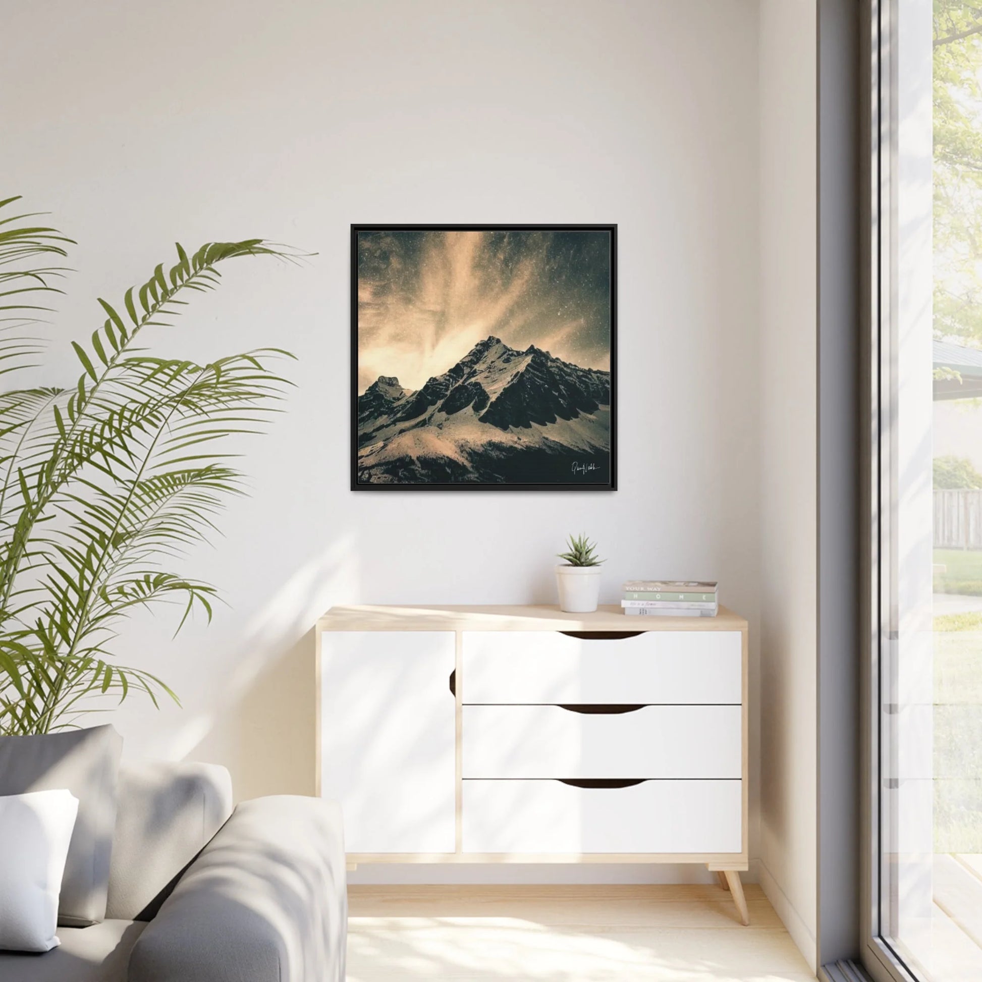 Landscape Fine Art Photography Canvas Prints with Frames by Queennoble