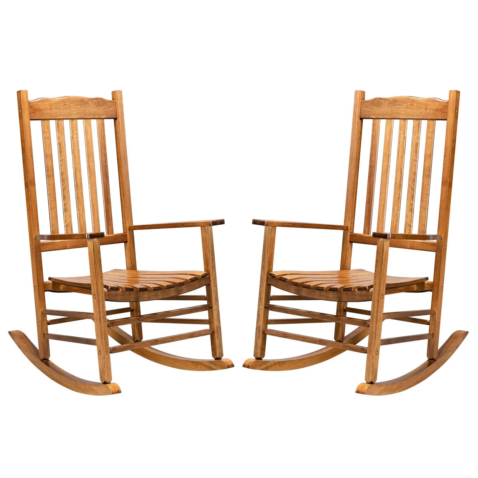 Wooden Rocking Chair for Porch/Deck (Original Color)