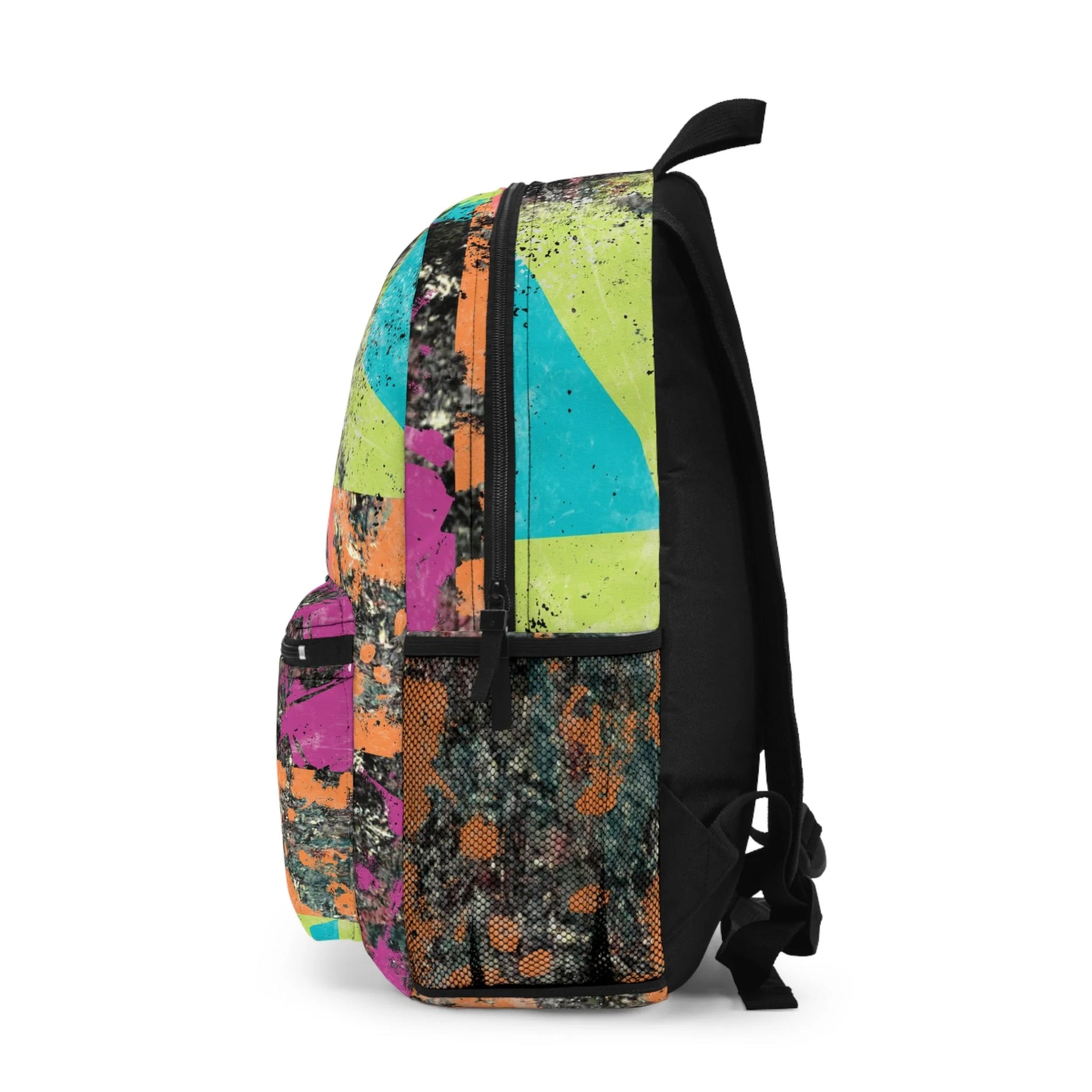 Abstract Backpack Colorful by Queennoble