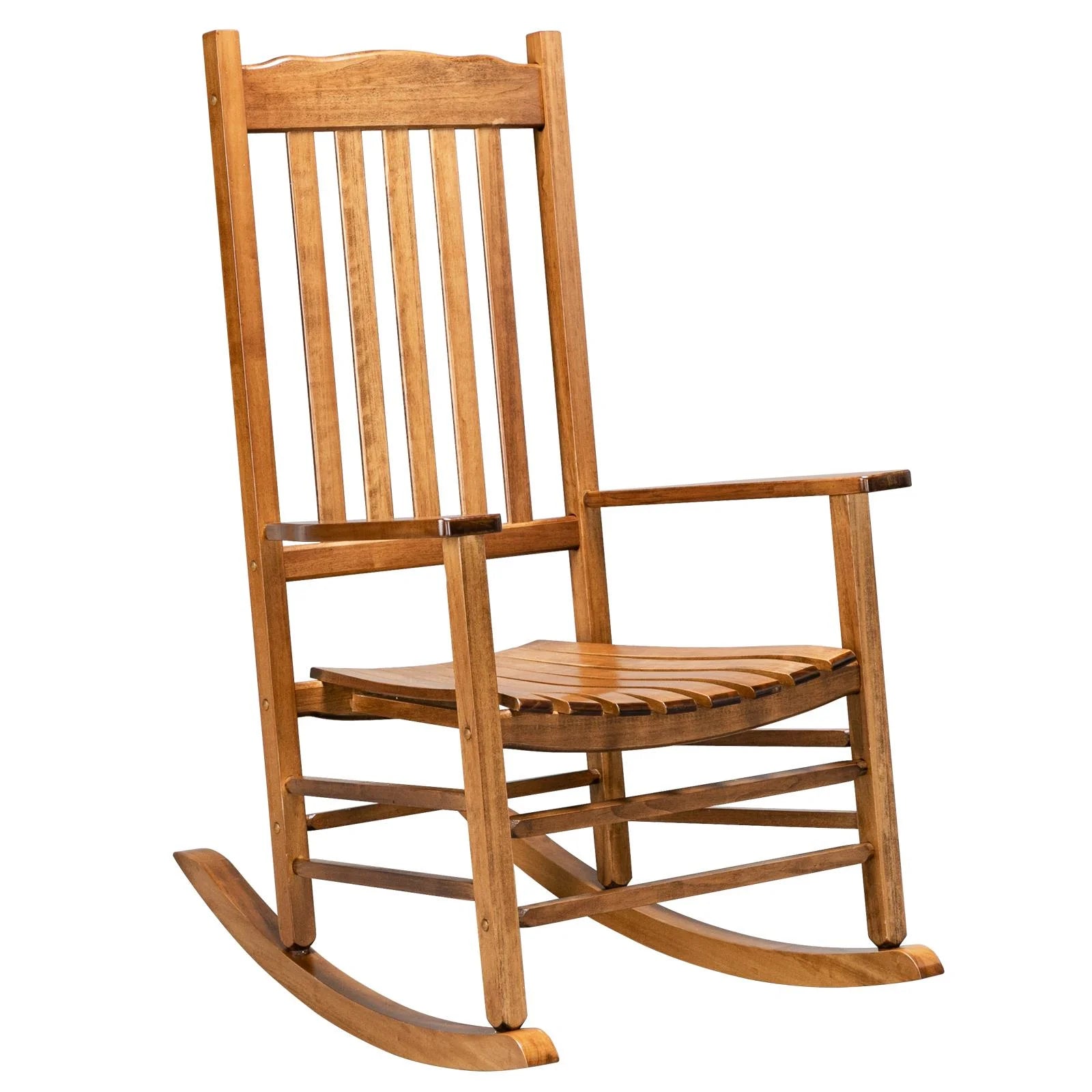 Wooden Rocking Chair for Porch/Deck (Original Color)