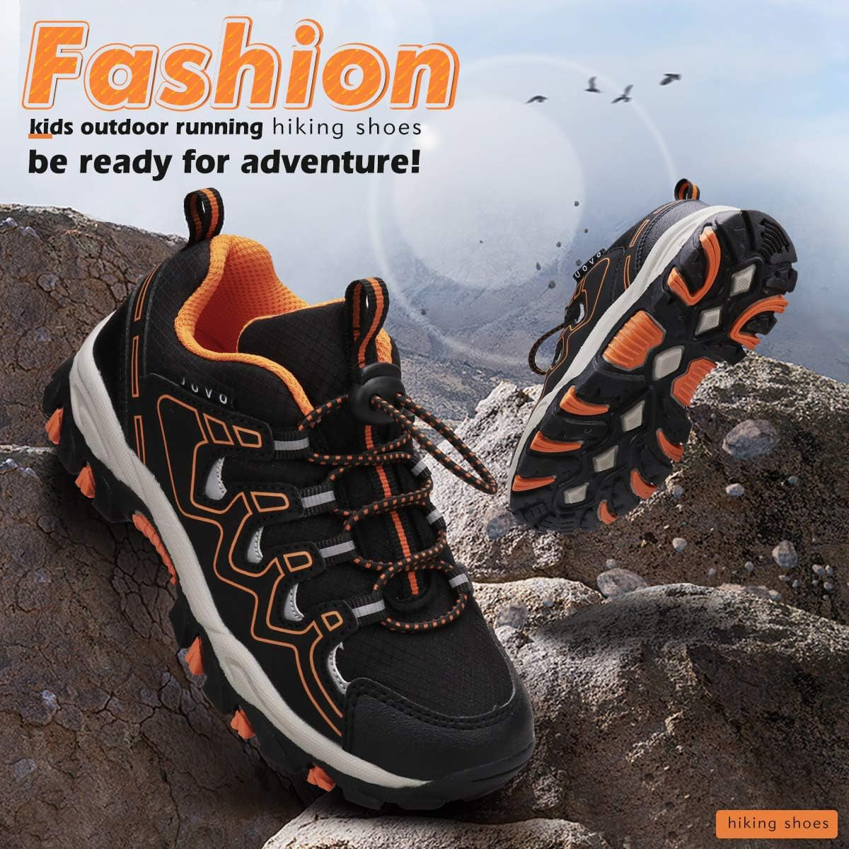 Boys' Fashion Hiking & Running Sneakers