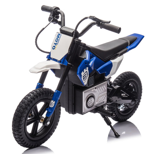 Kids 24V Electric Motocross Bike, 9.38 MPH