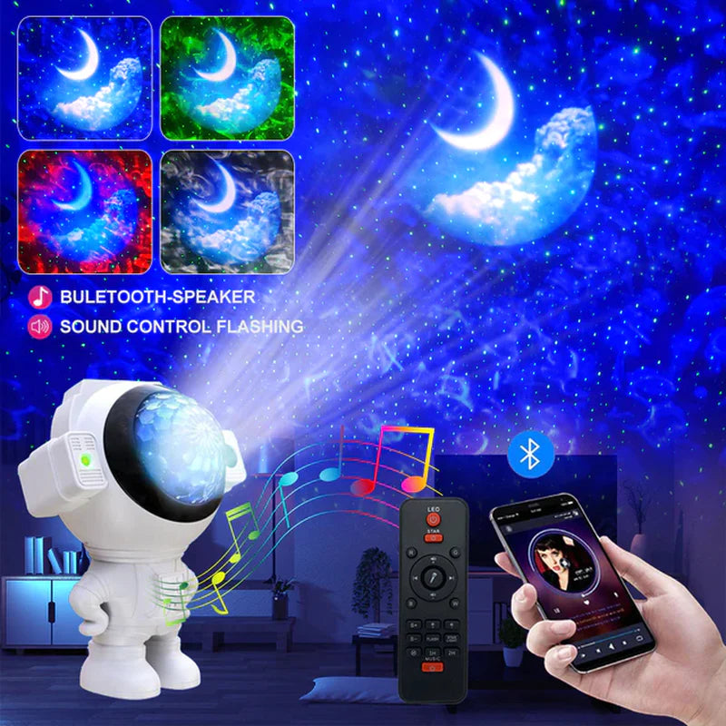 3-in-1 Star Projector: Galaxy, Nebula, Stars