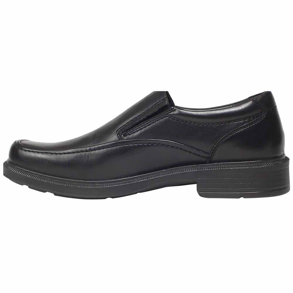 Men'S Brooklyn Leather Dress Comfort Loafer - Black - 14 Wide