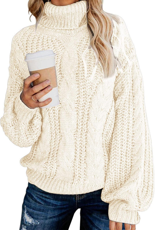 Oversized Turtleneck Sweater