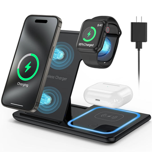 3-in-1 Wireless Charging Station