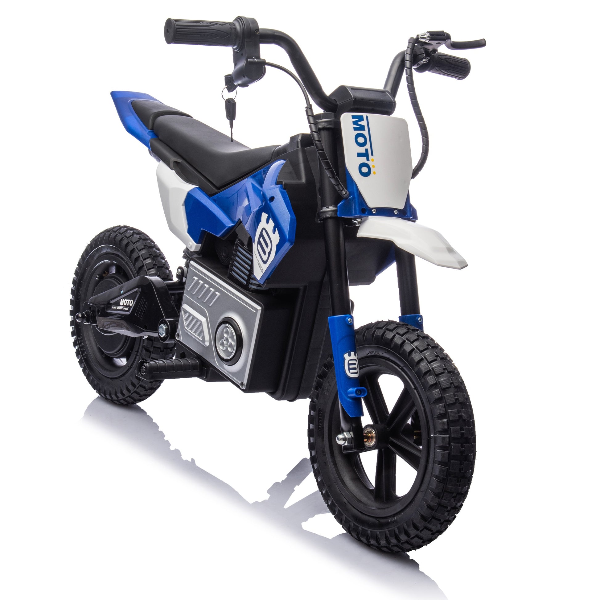 Kids 24V Electric Motocross Bike, 9.38 MPH