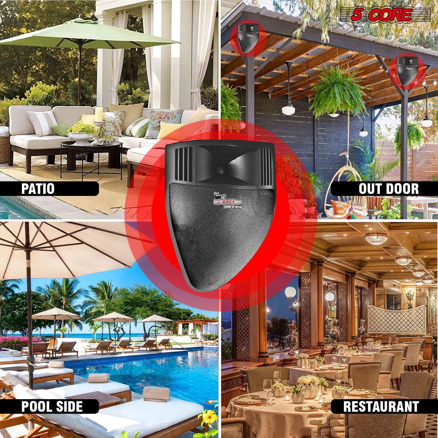 Outdoor Surround Sound Speakers