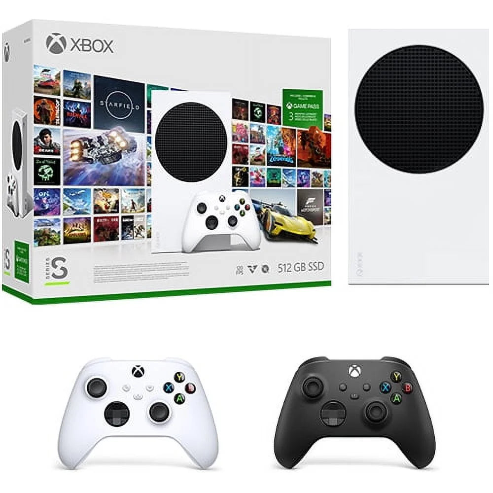 Xbox Series S 512GB Console with Wireless Controller (Carbon Black)