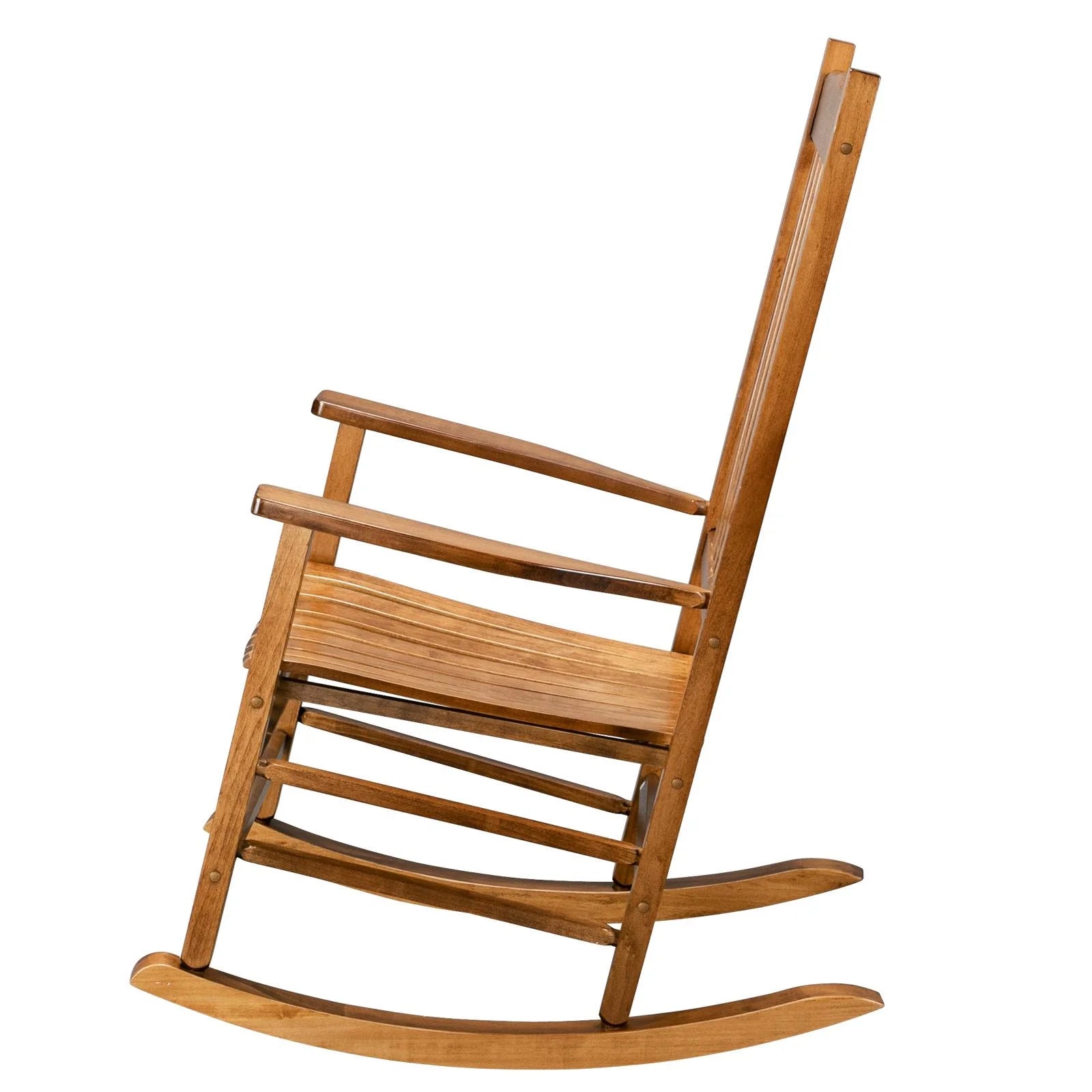 Wooden Rocking Chair for Porch/Deck (Original Color)