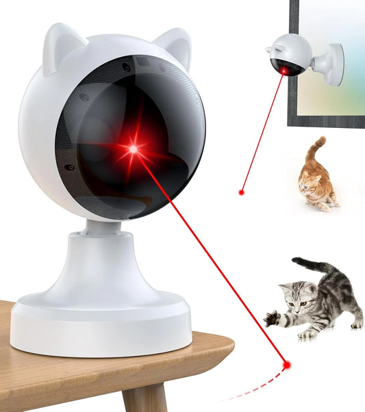 Interactive Laser Cat Toy, Automatic & Rotating