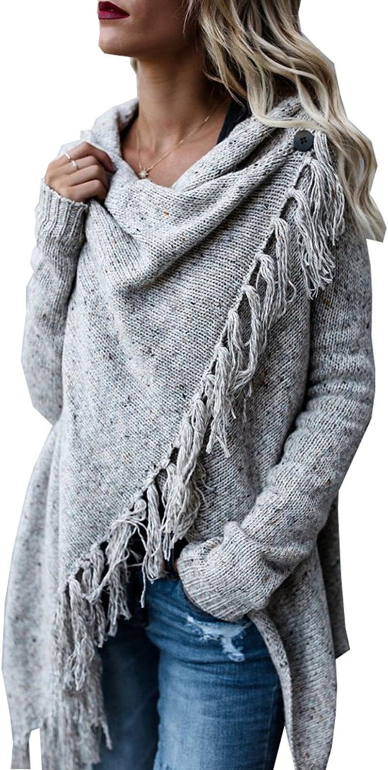 Women's Open Front Knit Cardigan