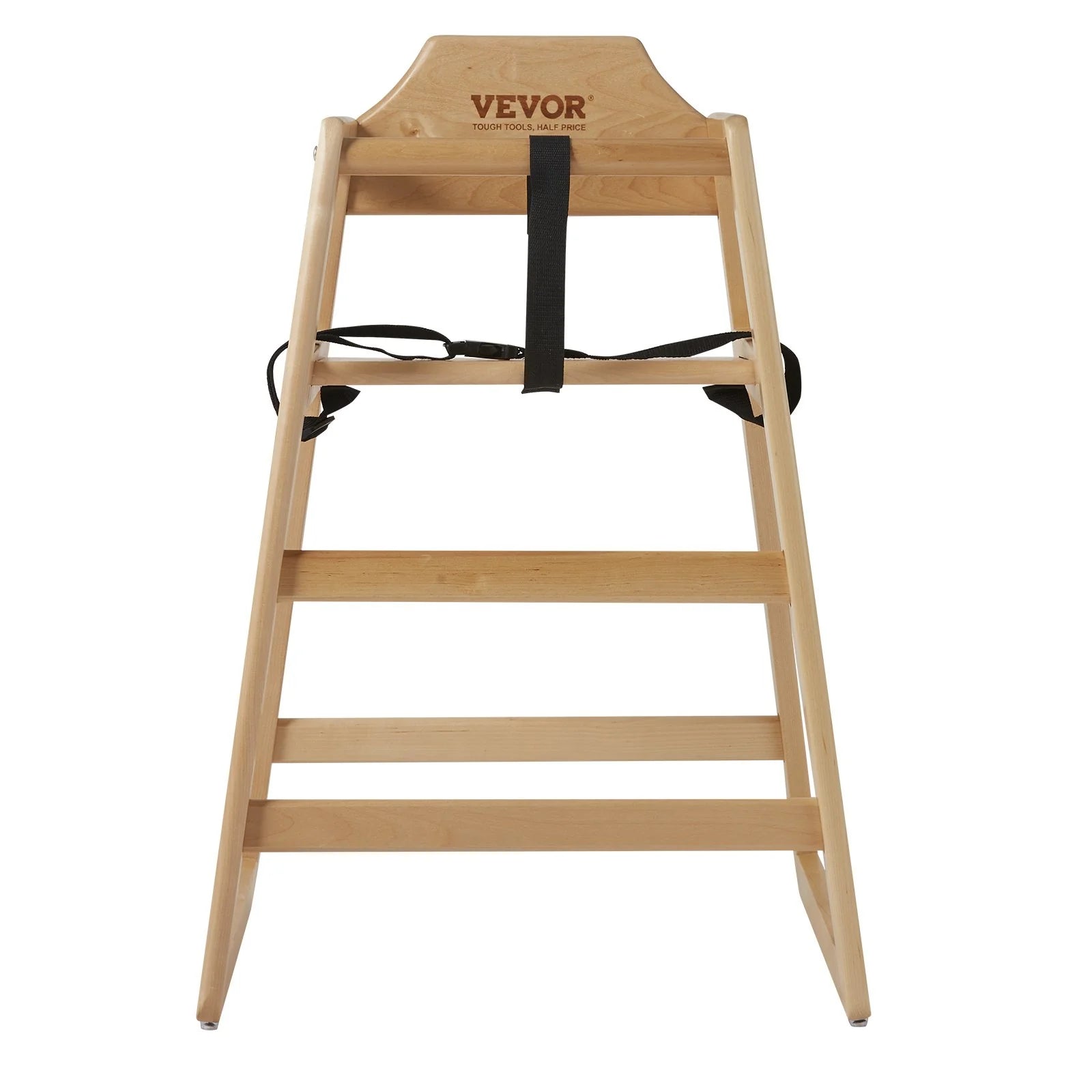 Toddler High Chair: Wooden, Double Tray