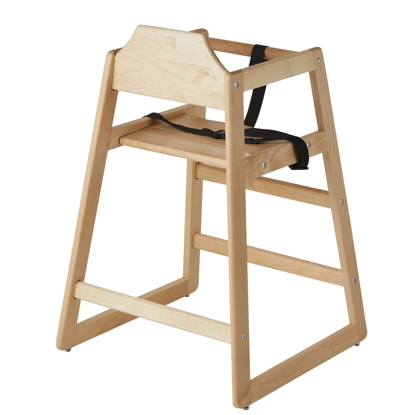 Toddler High Chair: Wooden, Double Tray