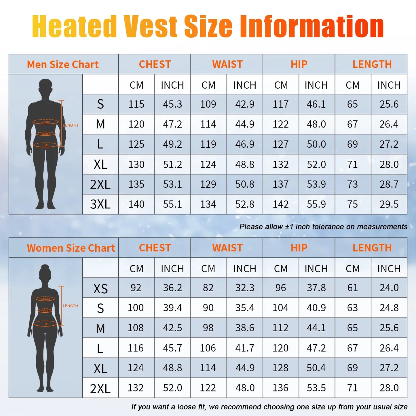 Heated Vest with 10000mAh Battery & Detachable Hood (XL)