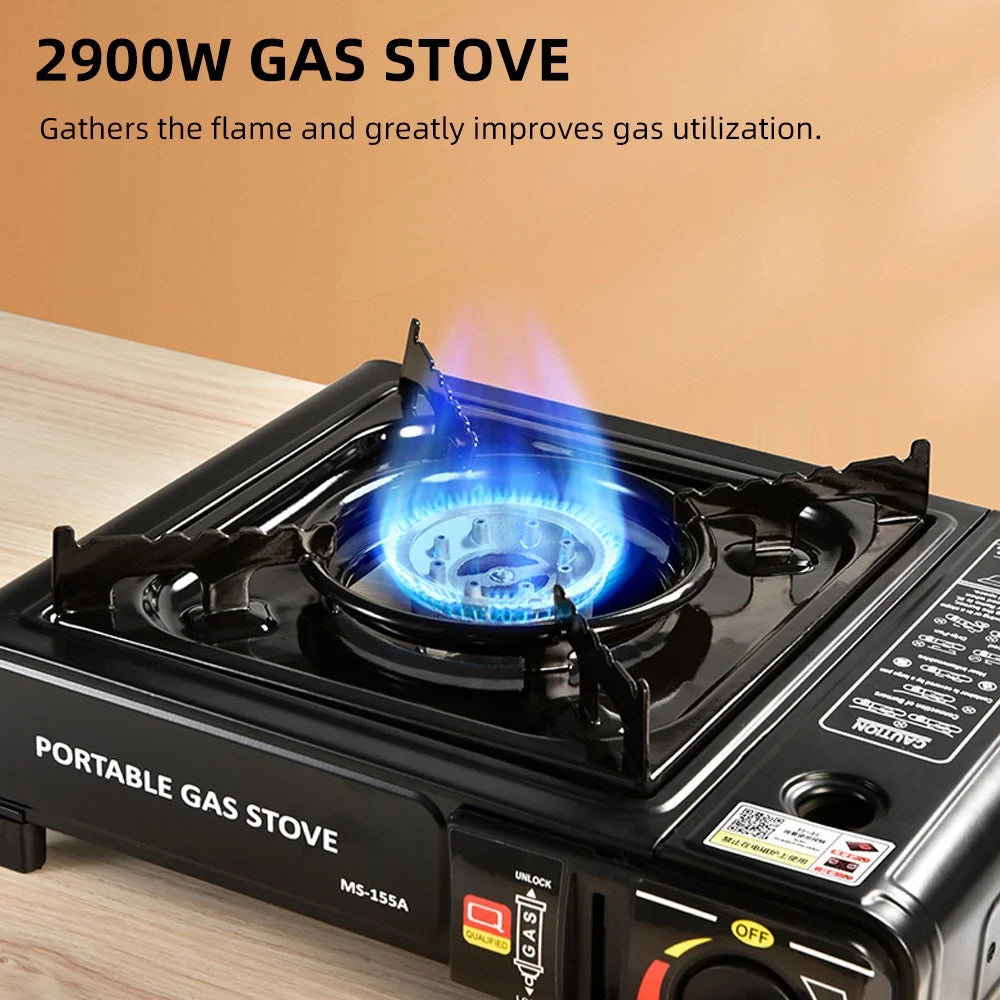 2900W Portable Outdoor Cooker with Storage Box